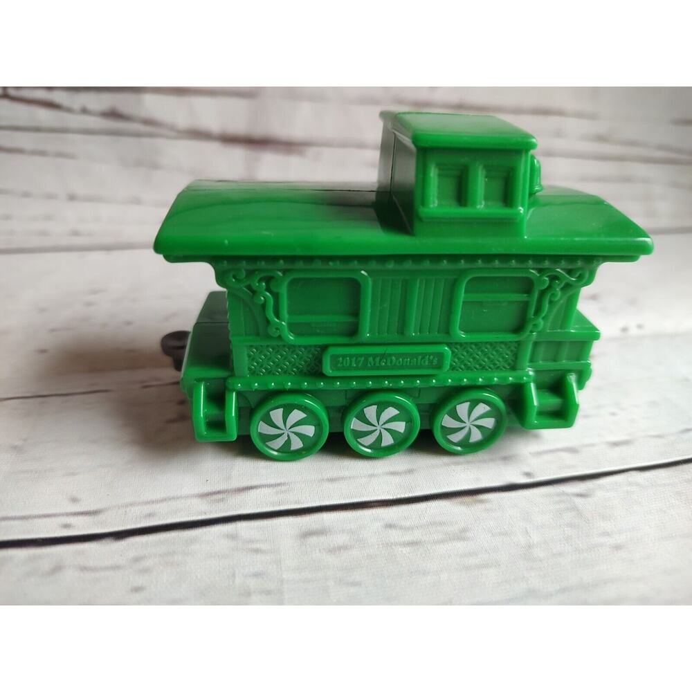 Caboose Green Holiday Express Train Car 2017 McDonalds Happy Meal